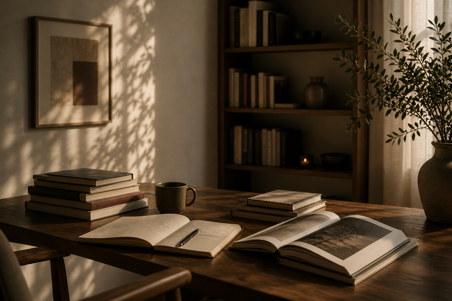 Escritorio de trabajo y estudio